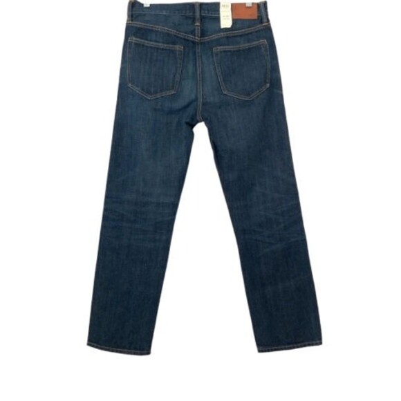 AE77 Jeans Size 29 Blue The Loose Japanese Selvedge 100% Organic Cotton - Picture 2 of 10